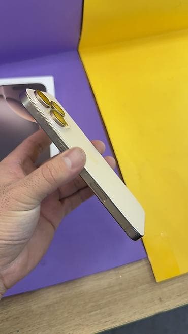 бэушный iphone: IPhone 16 Pro, Б/у, 256 ГБ, Коробка, 99 % — 7