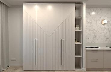 раритет мебель: Шкаф на заказ, Распашной, ЛДСП, Бесплатная доставка, Дизайн, проект, Установка, сборка, Гарантия — 7