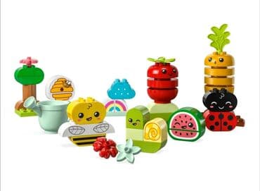 Игрушки: Lego Duplo 10984 Фермерский огород🍉, рекомендованный возраст 1'2+ — 2