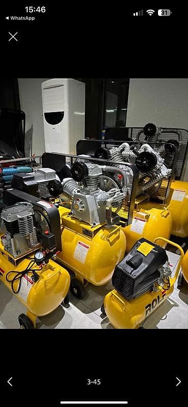 Инструменттер: Компрессор воздушные Без шумный компрессоры без звучный — 1