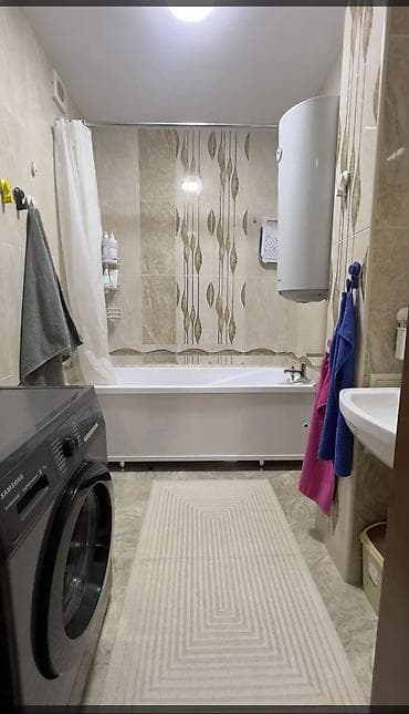 Квартиры: 2 комнаты, 72 м², Асанбай мкр 106 серия, 1 этаж, Дизайнерский ремонт — 10