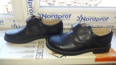 обувь в школу: Мужские туфли, 37, Новый, цвет - Черный, Самовывоз — 1