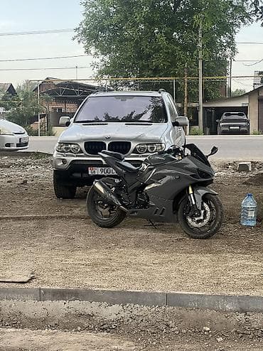 кавасаки ниндзя 600: Спортбайк 400 куб. см, Бензин, Взрослый, Б/у — 2