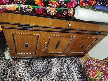 ящики деревянные декоративные: Буфет, Б/у, Без мойки, Дерево — 3