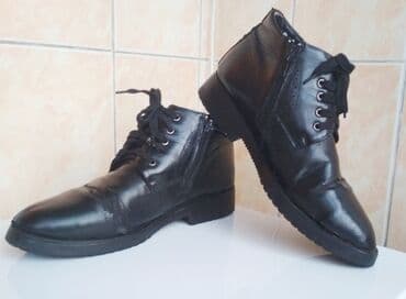 Спецодежда: 43р., евр., мужские класс., ботинки зимние, черные, с мехом, с — 15
