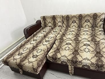 пуфик для магазина: Угловой диван, Раскладной, Трехместный — 2