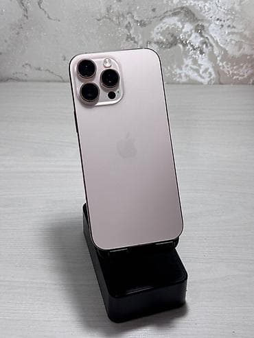 IPhone 16 Pro Max, 256 ГБ, 100 % lalafo.kg да IPhone 16 Pro Max, 256 ГБ, 100 %