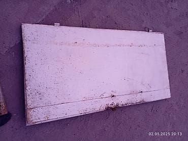 Строительные растворы и добавки: Металлическая дверь с коробкой. - Материал: сталь, сварная — 2