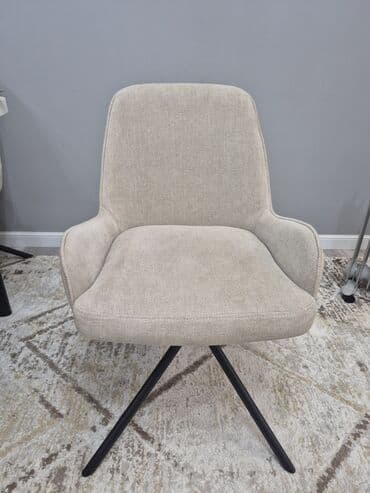 кожаные кресла для дома: Стул для кухни, Другой материал, цвет - Бежевый — 2