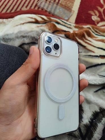 imac mini: IPhone 11 Pro, Б/у, 512 ГБ, Белый, Чехол, 78 % — 7