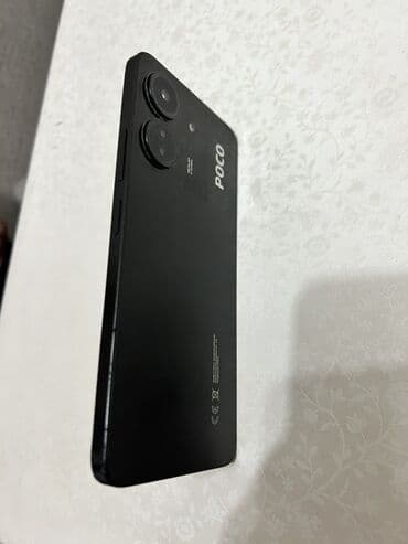 poco c55: Poco C65, Б/у, 256 ГБ, цвет - Черный, 2 SIM — 1