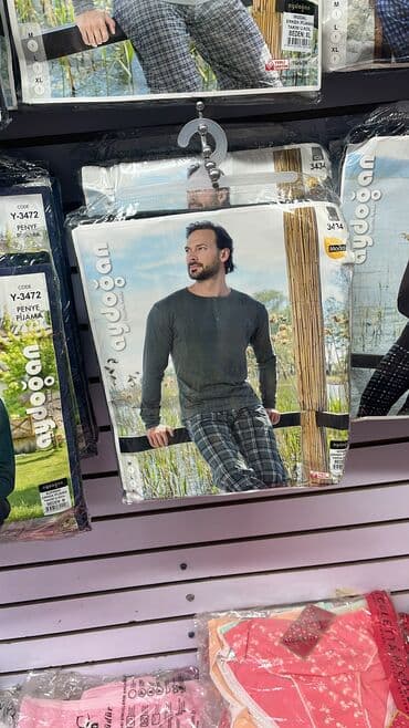 домашние халаты больших размеров: Мужской домашний костюм, M, L, XL, Новый, Бесплатная доставка, Платная доставка, Самовывоз — 9