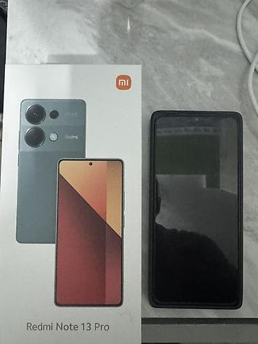 Redmi, Redmi Note 13 Pro, Б/у, 256 ГБ, цвет - Черный, 2 SIM