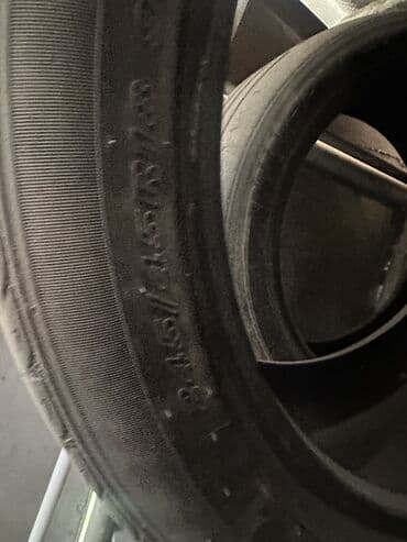 шина 18 размер: Шины 245 / 45 / R 18, Лето, Б/у, Комплект, Легковые, Continental — 2