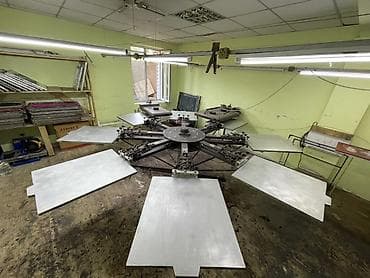 Продаю оборудование для шелкографии 8*8 Большие Лапки 65-75 см •55000