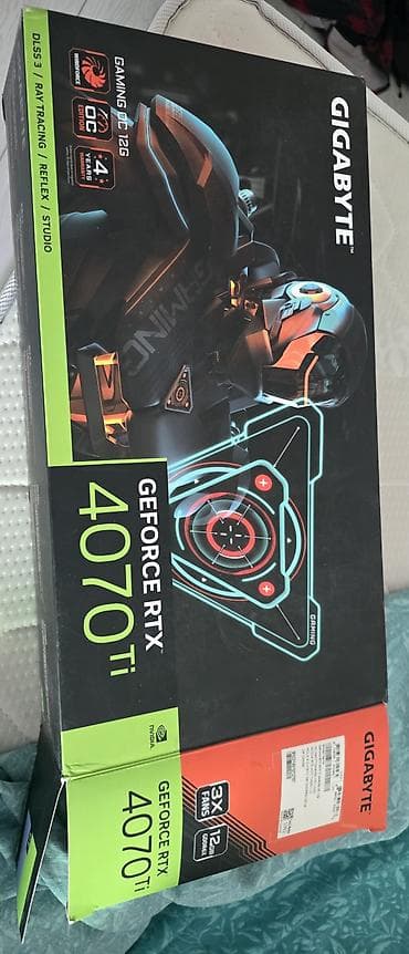 Видеокарта для ПК, Б/у, Gigabyte, GeForce RTX, 12 ГБ — 1