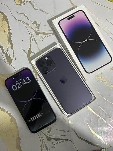 IPhone 14 Pro Max, 256 ГБ (два устройства) - Оба в цвете Deep Purple
