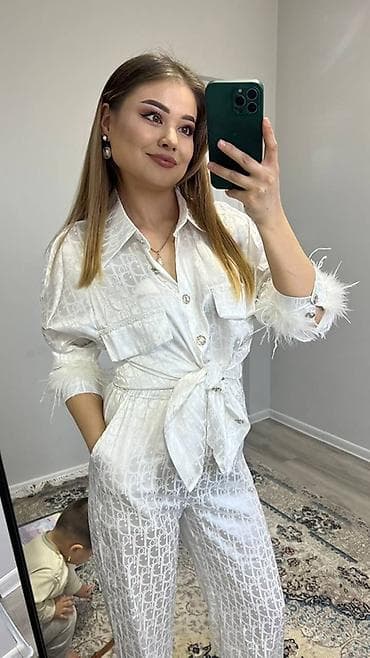 пижамный: Двойка рубашка и штаны — 1