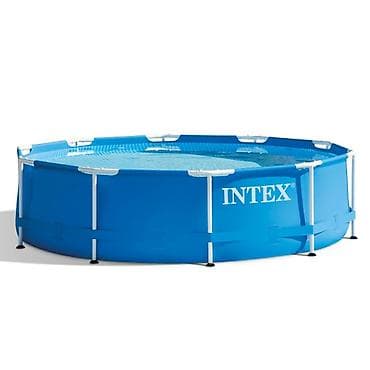 5 4: Каркасный бассейн Intex - Диаметр: 305 см - Высота: 76 см - Объем — 1