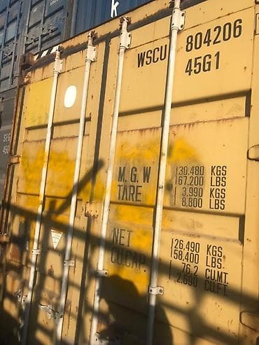 кантейнер 40 т: Продаются Контейнера 40-45 фут Морские Гтд Отправка по СНГ Россия — 6