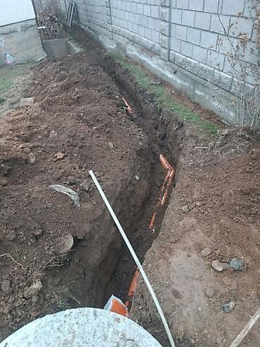 Сантехниктер: Монтаж наружной и внутренней канализации под ключ - Земляные работы — 3