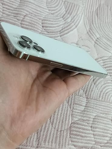 iphone 70: IPhone 13 Pro, Б/у, 128 ГБ, White Titanium, Защитное стекло, Чехол, 88 % — 4