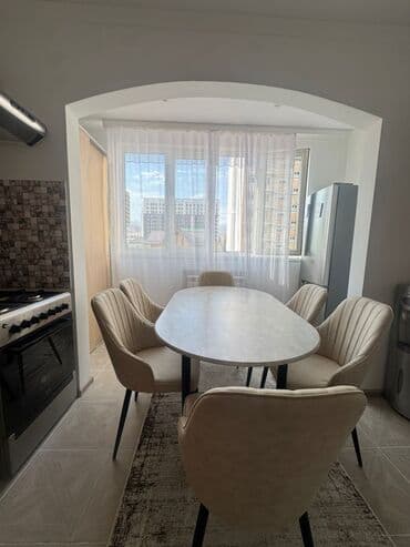 продаю квартиру сары челек: 2 комнаты, 69 м², 106 серия улучшенная, 3 этаж, Евроремонт — 8