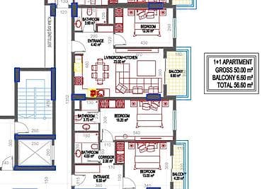Продажа квартир: 2 комнаты, 56 м², Элитка, 2 этаж, Дизайнерский ремонт — 2