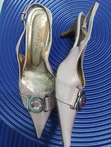 обувь лолита: Продаю стильные босоножки, Италия, б/у, состояние отличное, кожа 100% — 2