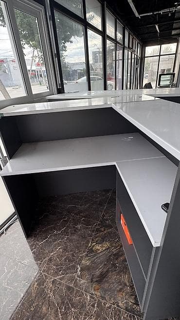 focus print: Стойка ресепшн/прилавок угловой для магазина, офиса или кафе. 3 в 1 — 1