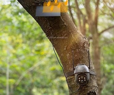 eos r: 4G Солнечная камера военная с ночным видением, водонепроницаемая — 4