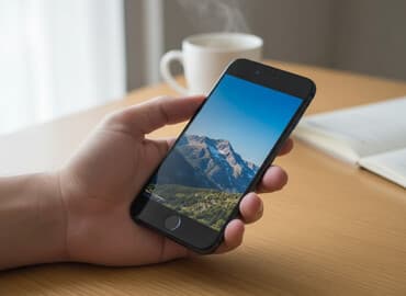 продам ноутбук бу: IPhone 7, Б/у, 128 ГБ, Черный, Чехол, 100 % — 1