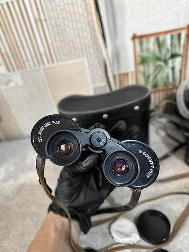 бинокли: Бинокль Б7-35 (Военный ) и Буркут 7х35, классическая советская модель — 6