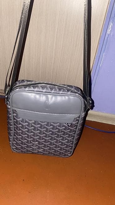 маленький рюкзак: Барсетка, Материал: Комбинированный материал, Множество карманов, Моющийся материал, Б/у — 1