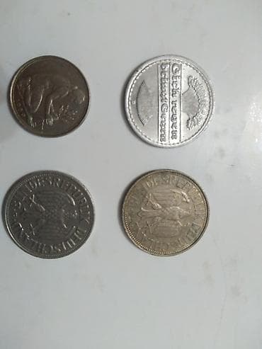 немецкие монеты: Продаётся коллекционный набор оригинальных немецких монет. Чёткий — 2