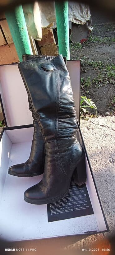 обувь для охоты: Натуральная кожа,натуральный мех,состояние отличное — 2