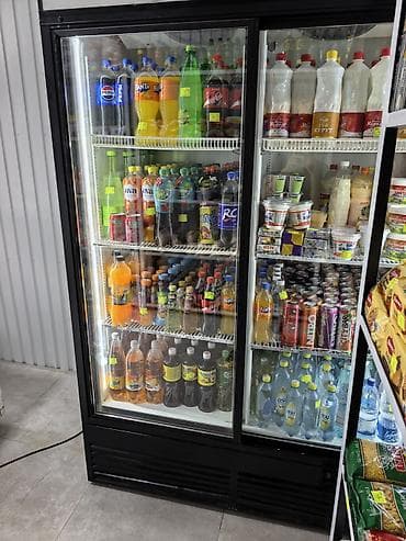 холодильное: Двухдверный холодильный шкаф-витрина для магазина - Тип — 3