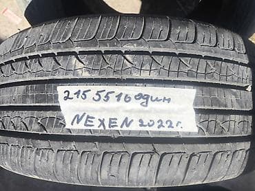 Шины 215 / 55 / R 16, Лето, Б/у, Легковые, Nexen