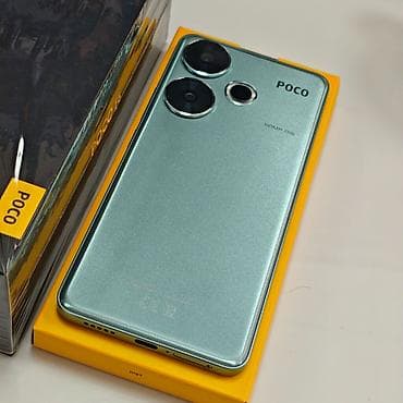 Poco F6, Б/у, 512 ГБ, цвет - Зеленый, 2 SIM