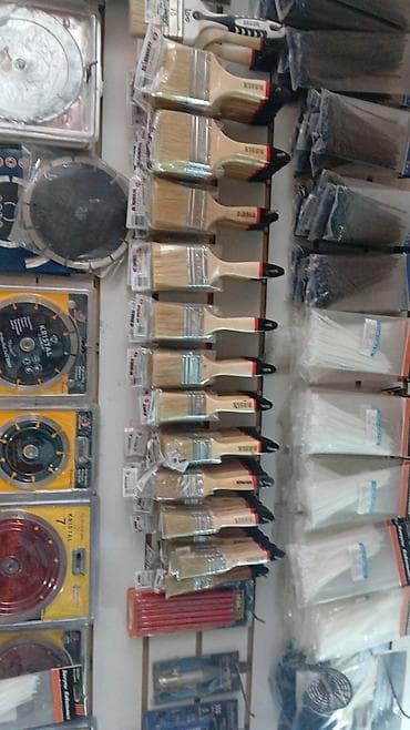 Другое оборудование для бизнеса: Набор малярных кистей для окраски и отделочных работ. - Тип: плоские — 1