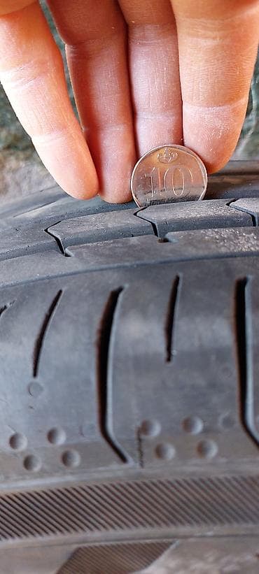 rays volk: Шины 205 / 60 / R 16, Лето, Б/у, Комплект, Легковые, Yokohama — 2