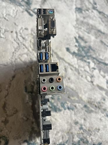 775 socket: Материнская плата для ПК, Б/у, Asus, LGA1150, Micro-ATX — 2