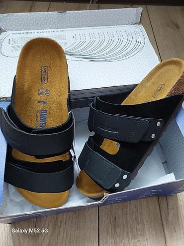 Босоножки, сандалии, шлепанцы: Мужские сандалии, 40, Birkenstock, Новый, цвет - Черный, Самовывоз — 5