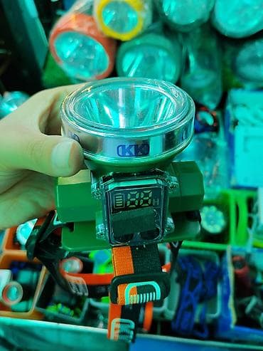 mini gps tracker: Налобный светодиодный фонарь KK - Мощный рефлектор с широкой чашей и — 2