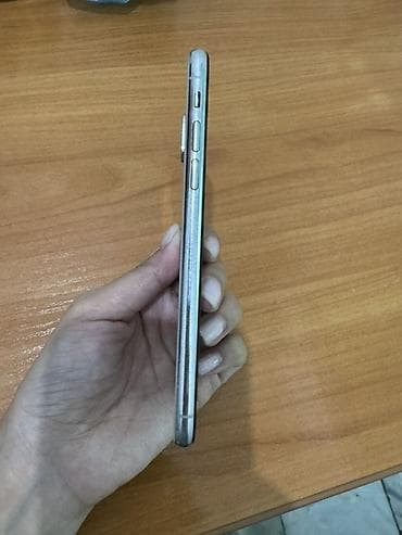 nothing phone: IPhone X, Б/у, 64 ГБ, Серебристый, Зарядное устройство, Чехол, 100 % — 6