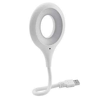 лампа с юсб: USB светильник - Компактный ночник/лампа с кольцевым светом на — 1