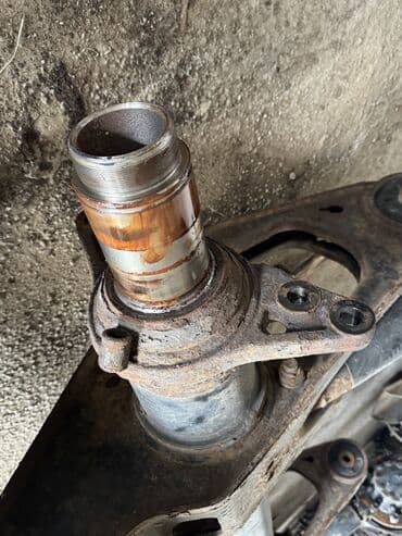 глушитель на опель зафира а: Saf Gusak 22.5 Без суппортов, ступиц! Голая балка! Контрактное из — 5