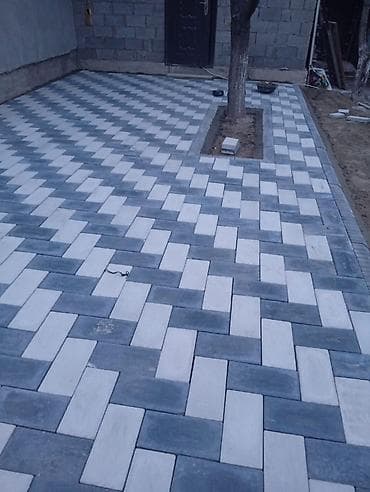 скорый: Брусчатка сатуу жана төшөө кызматы. Брусчатка, бордюр, латок — 4