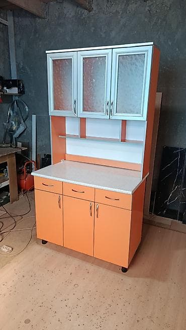 продажа кухни бу: Кухонный шкаф, Б/у, Напольный, Без мойки, ЛДСП — 1