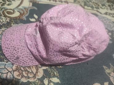 шапка для девочек: Кепка, Бейсболка, Без логотипа, Козырек: Изогнутый, Солнцезащитная — 1